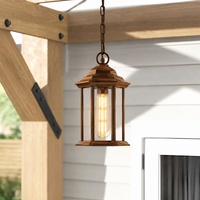 Harlyn Outdoor Hanging Light - Gold