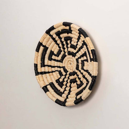 Abstract Decorative Hanging Wall Basket