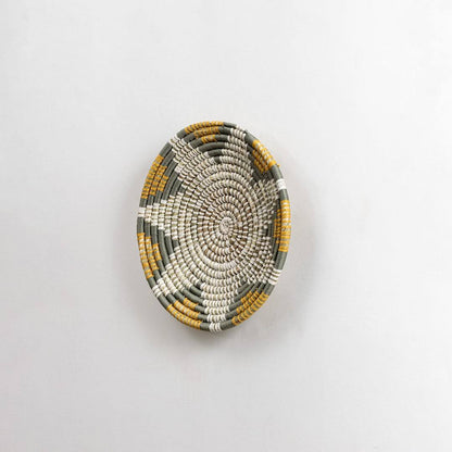 Rawi Floral Woven Wall Basket - Small