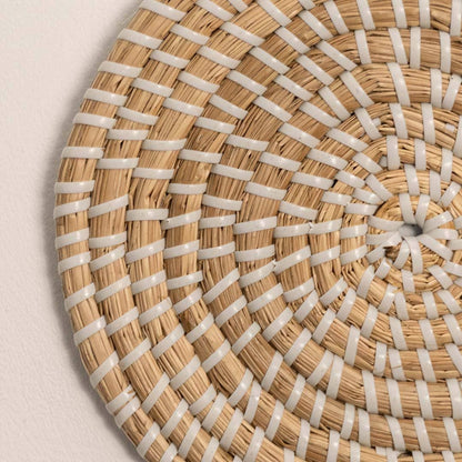 Pearl Handwoven Wall Basket