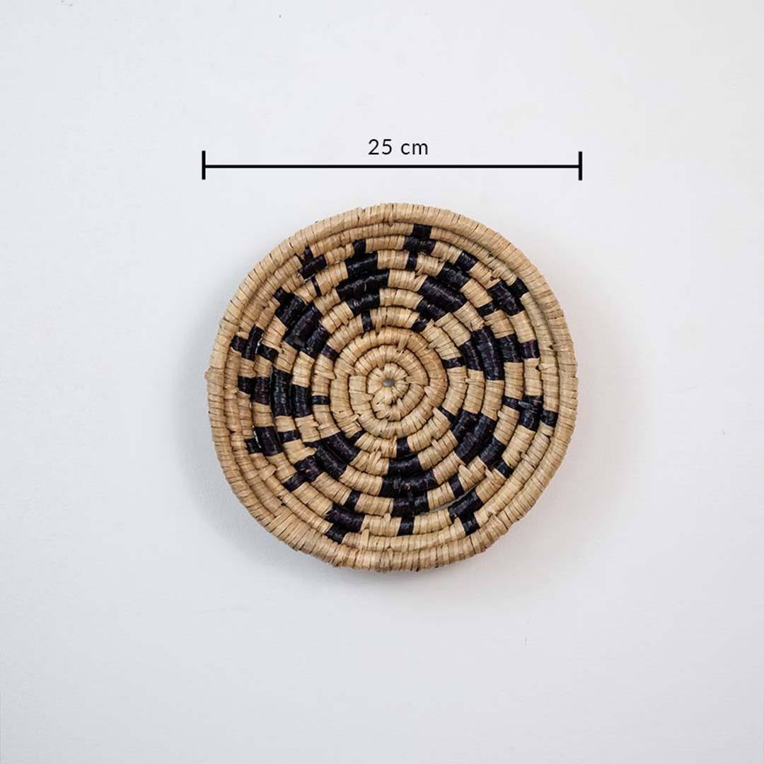 Sahara Saga Handwoven Wall Basket - Syle B