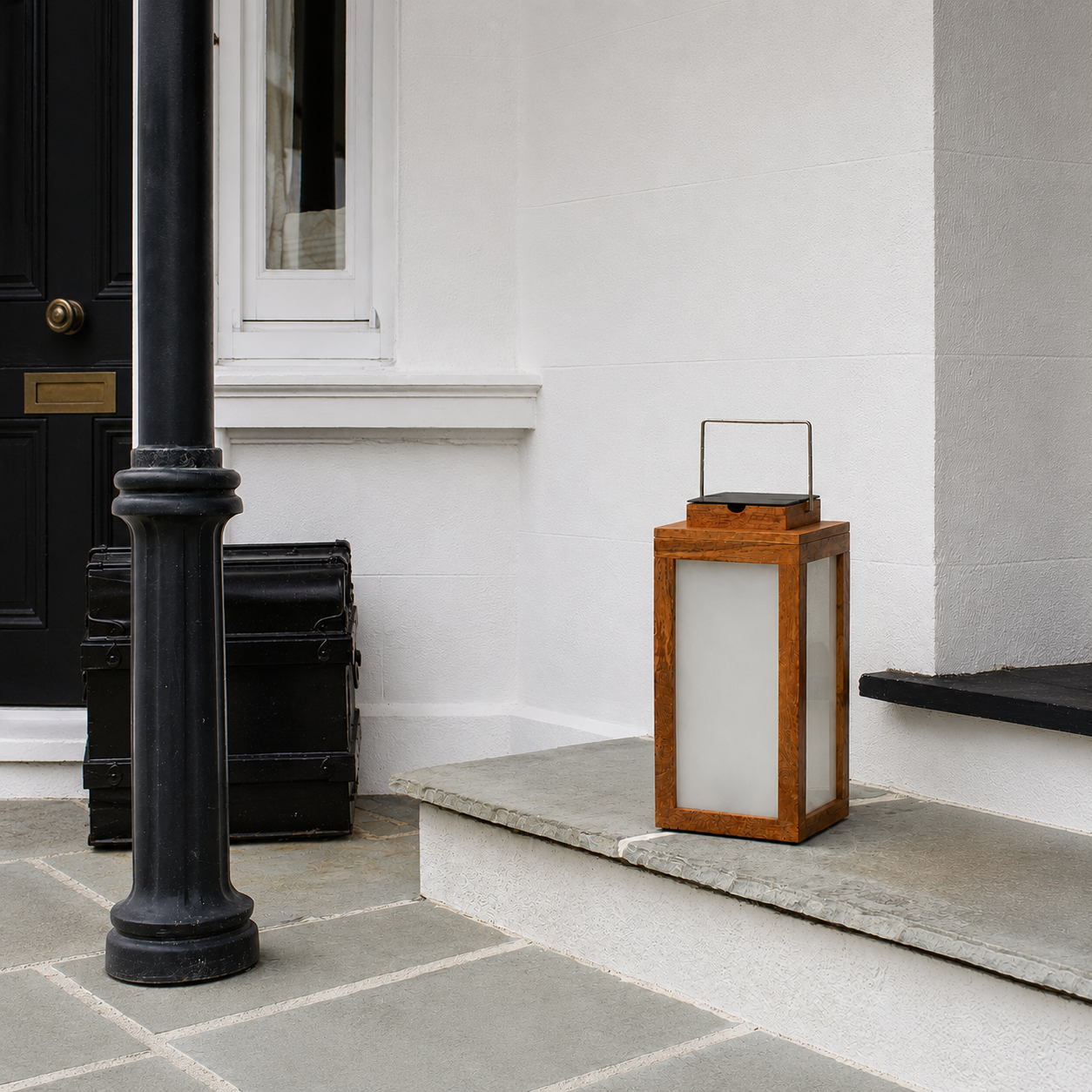 Jabillo Wooden Lantern Medium