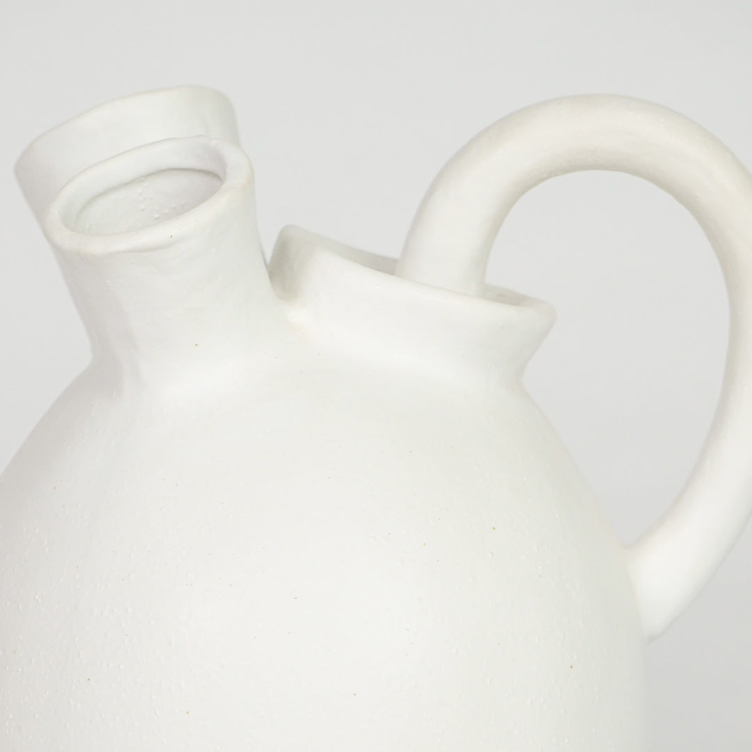 Jade White Harappan Ceramic Vase