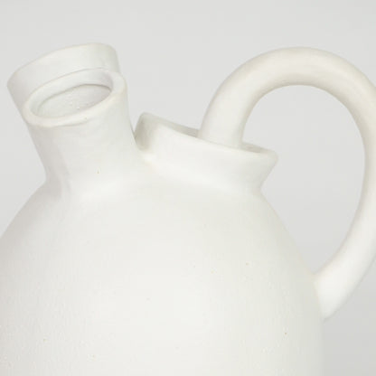 Jade White Harappan Ceramic Vase