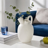 Jade White Harappan Ceramic Vase