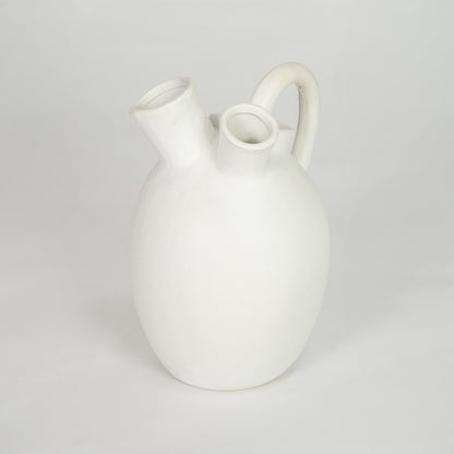 Jade White Harappan Ceramic Vase
