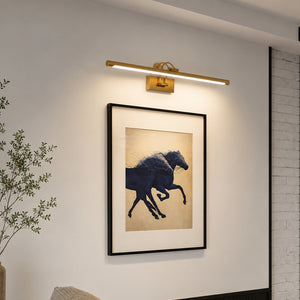 Jenesen Picture Light - Antique Brass