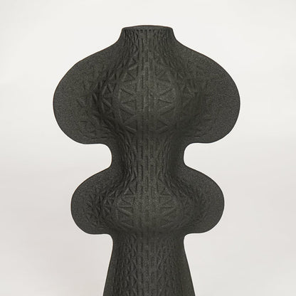Kajari Ceramic Vase - Black