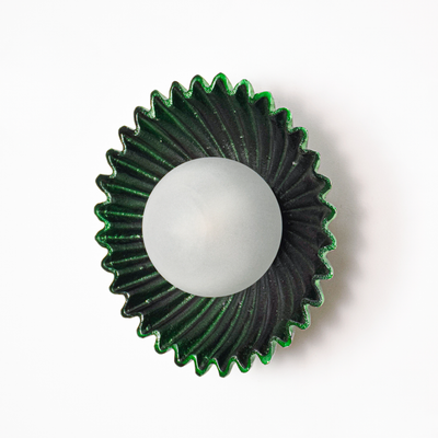 Kinzu Metal Wall Light - Green