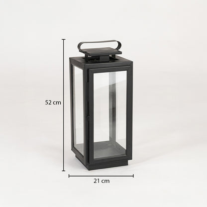 Kuba Metal Lantern - Black