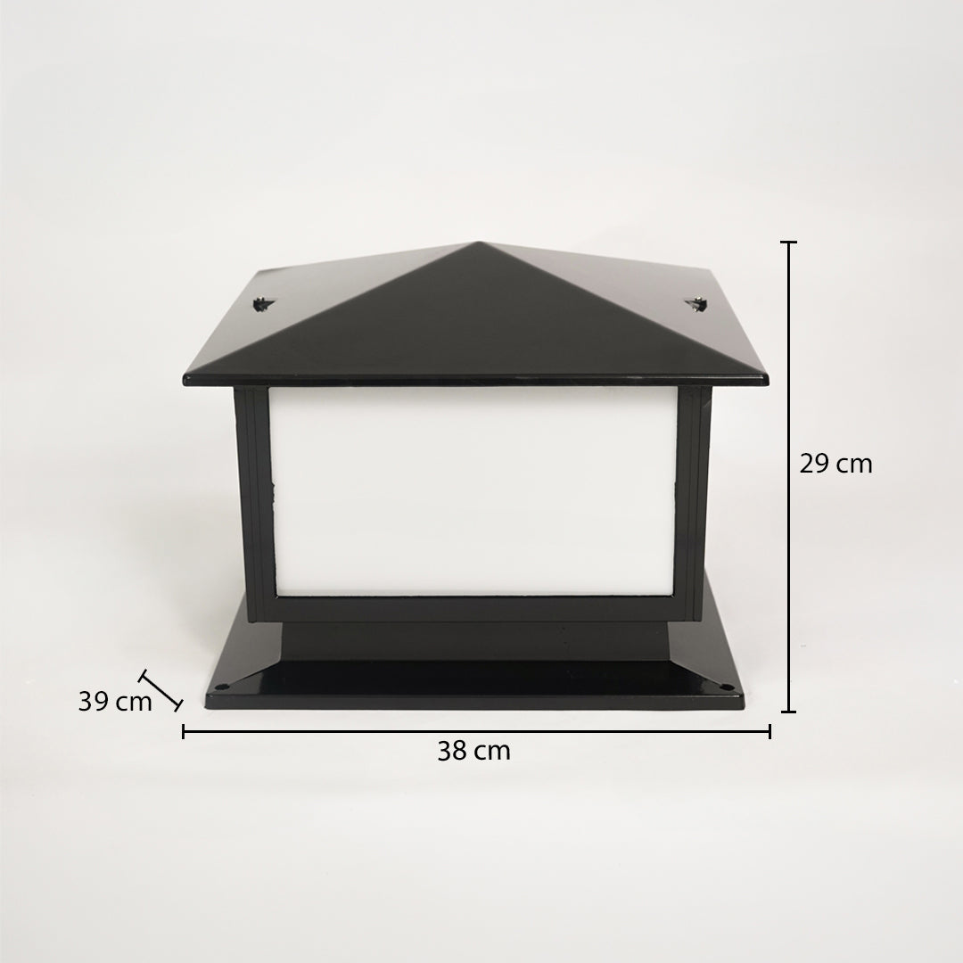 Kyoto Frosted Glass Boundary Gate Lamp