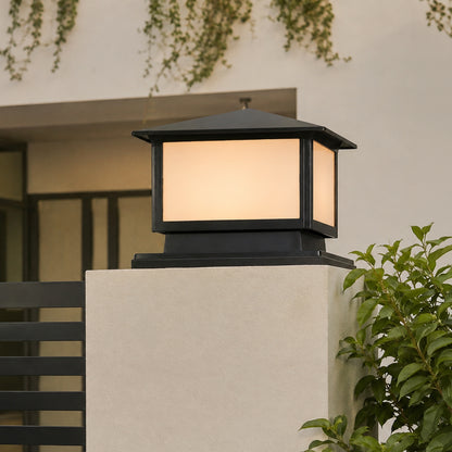 Kyoto Frosted Glass Boundary Gate Lamp