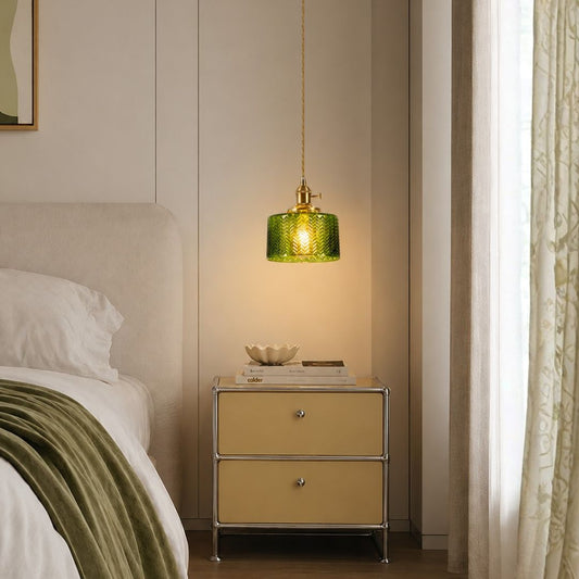 Laminae Green Hanging Light