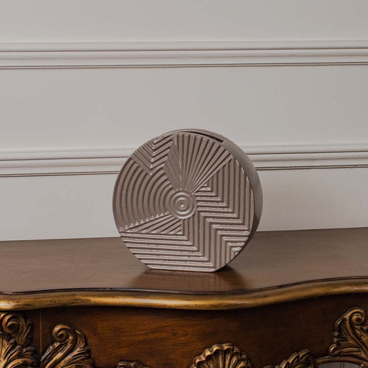 Lori Geometric Ceramic Vase