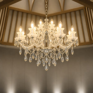 Lucia Luxury 8-Light Candle Style Chandelier