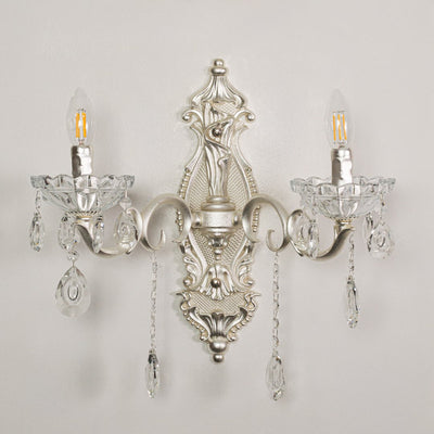 Lumineux 2-Light Crystal Wall Light