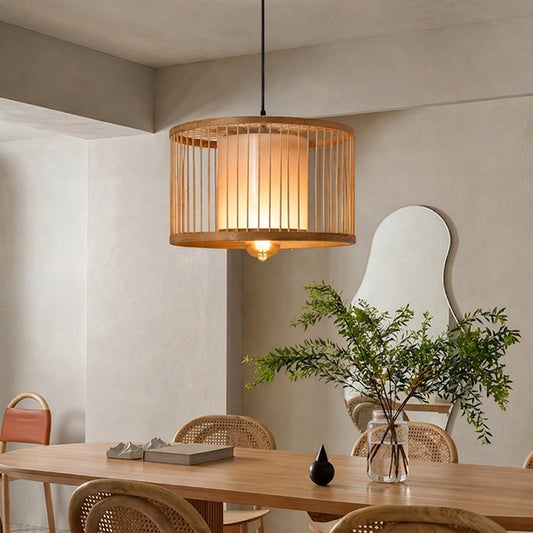 Marais Round Rattan Lamp