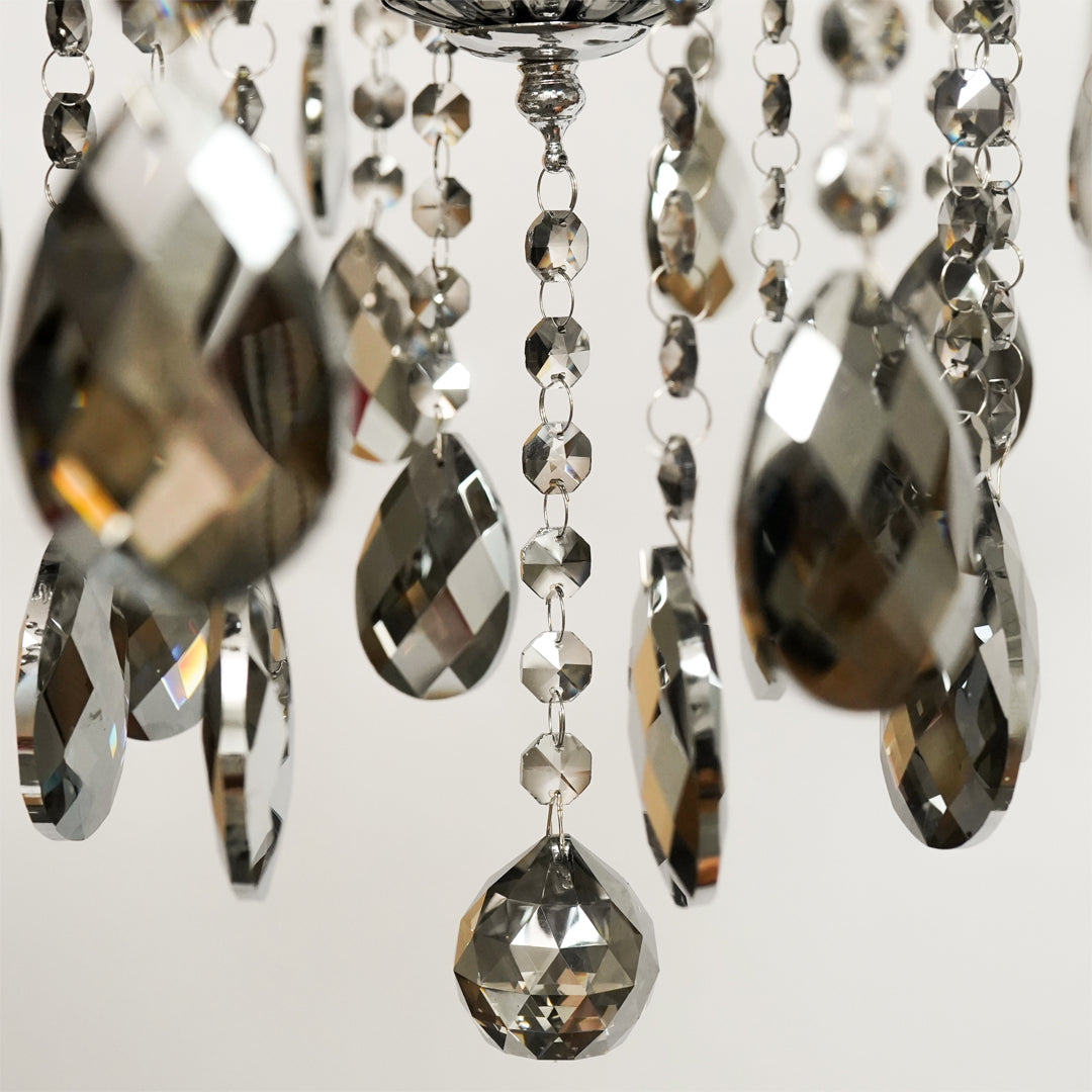 Marchese 8-Light Crystal Chandelier - Black