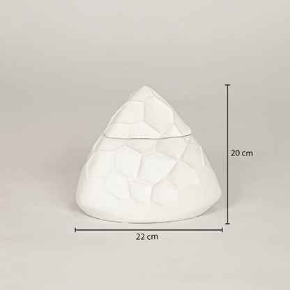 mayo chacota finish ceramic vase white dimensions