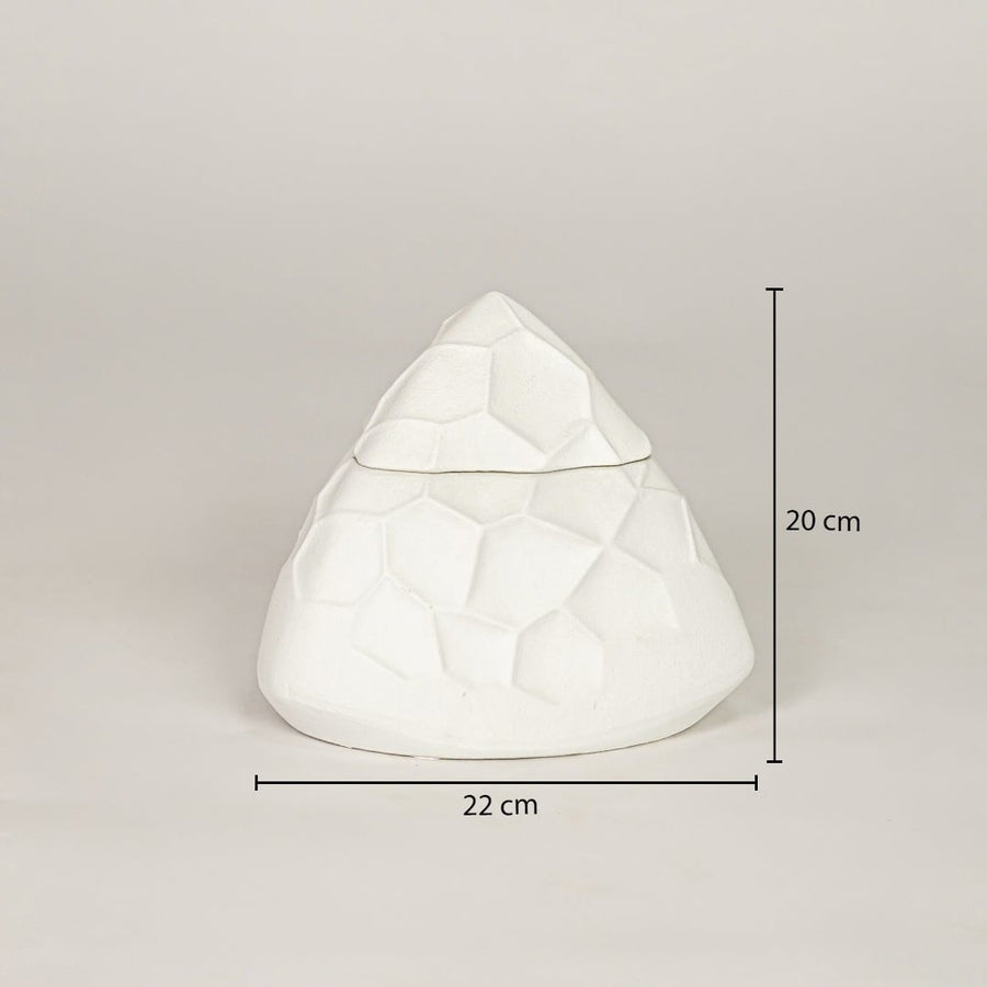 mayo chacota finish ceramic vase white dimensions