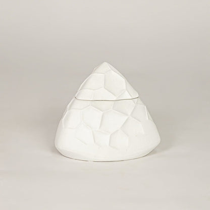 mayo chacota finish ceramic vase white white background