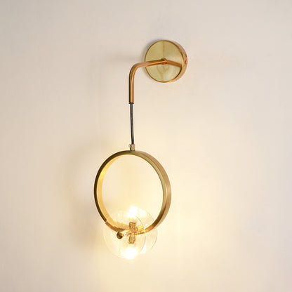 Minimalist Ring Pendant Style Wall Hanging Light