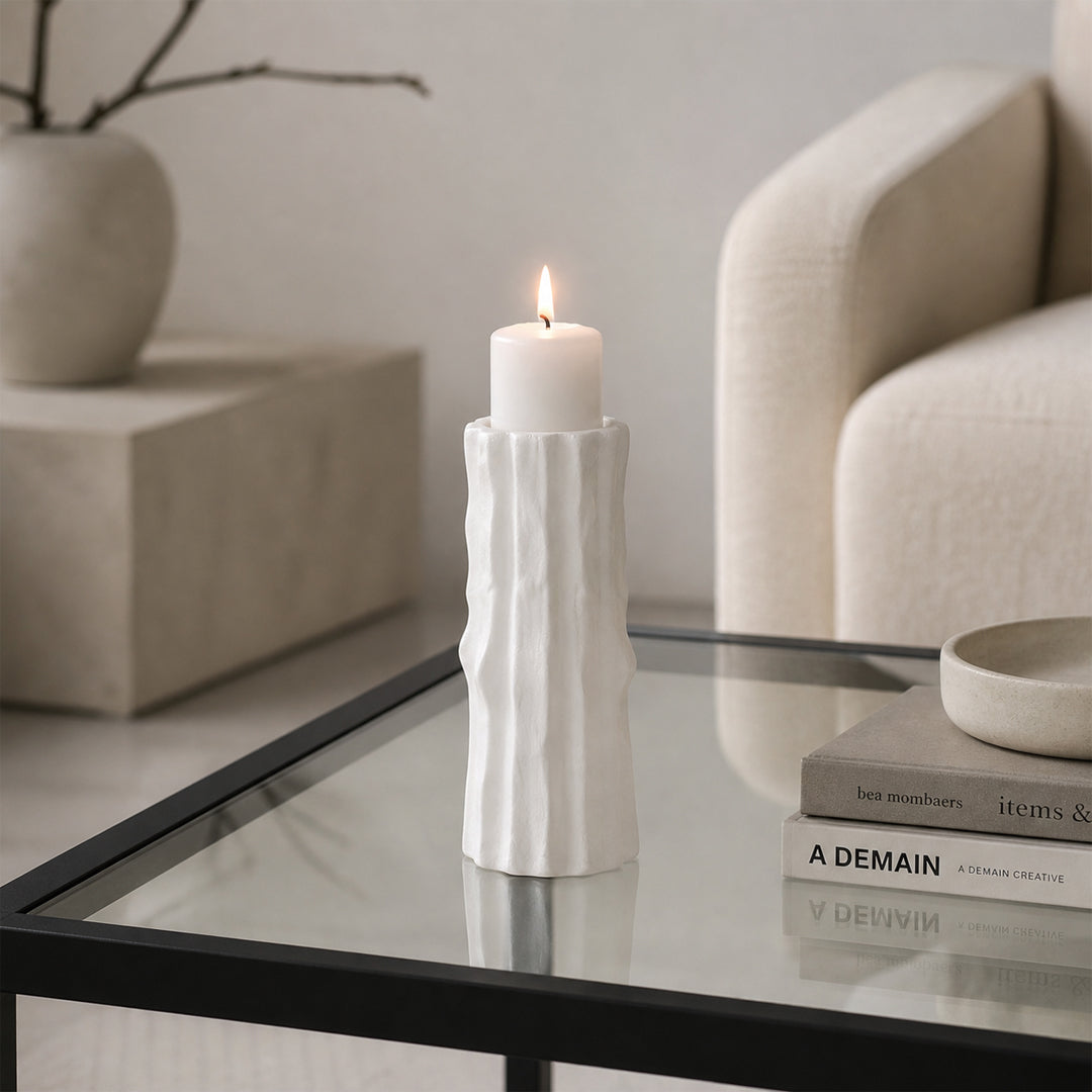 Miso Ceramic Candle Holder - Medium