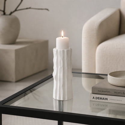 Miso Ceramic Candle Holder - Medium