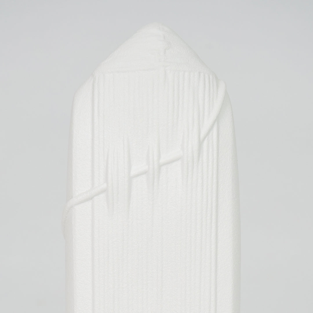 Miso White Textured Ceramic Vase - Large