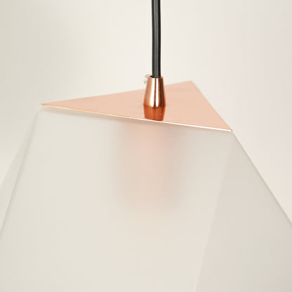 Modern Diamond Crystal Glass Pendant Lamp