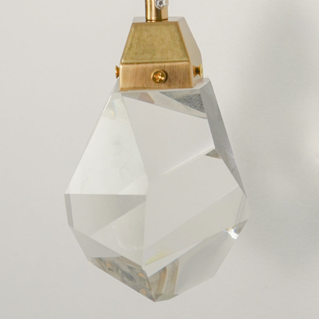 Modern Diamond Crystal Glass Wall Light