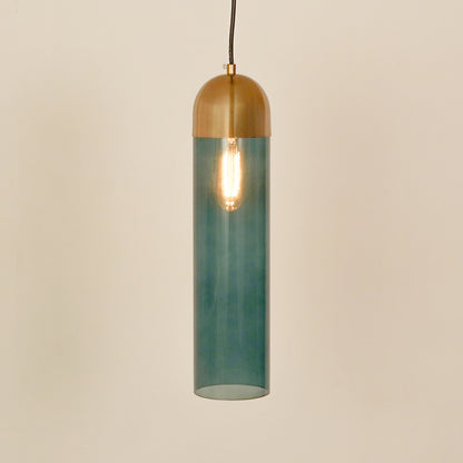 Modern Glass Tube Pendant Light