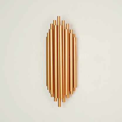 Modern Gold Stainless Steel Tubes Wall Lamp