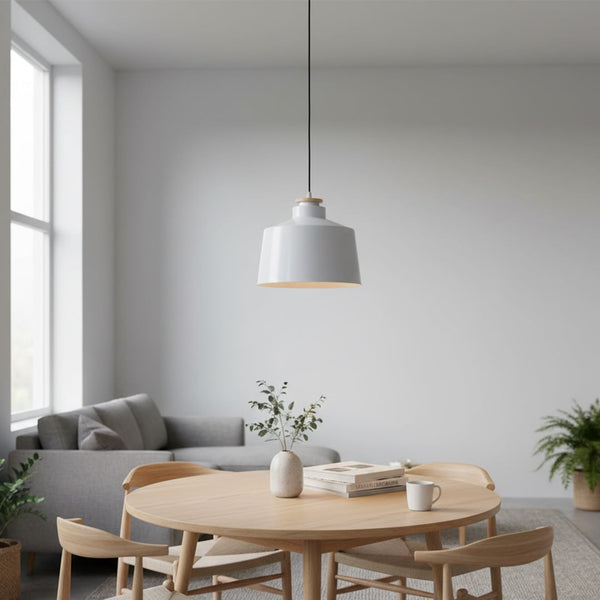Modern Hanging Lamp - White
