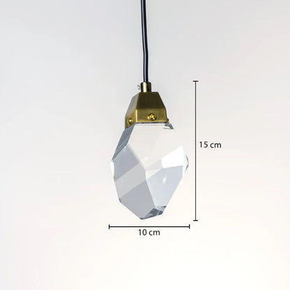 Modern Plating Crystal Pendant Light