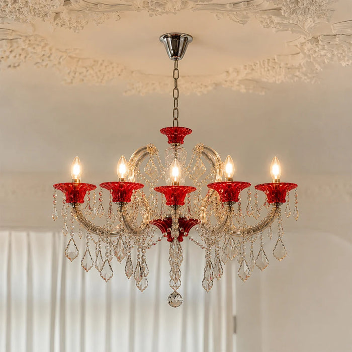 Murano 6-Light Baccarat-Style Chandelier