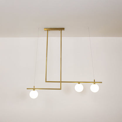 Naz 3-Light Linear Chandelier