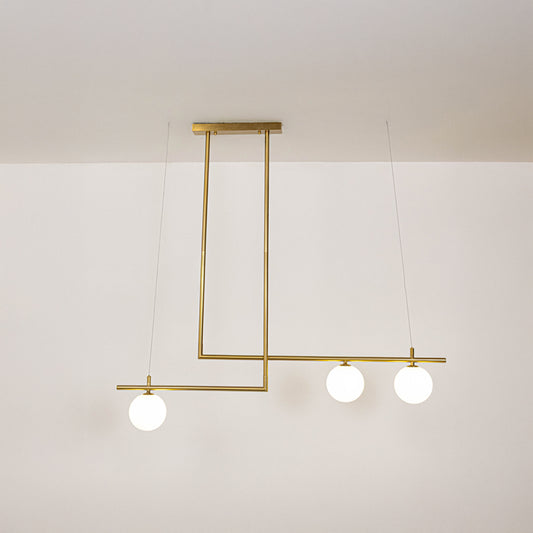 Naz 3-Light Linear Chandelier