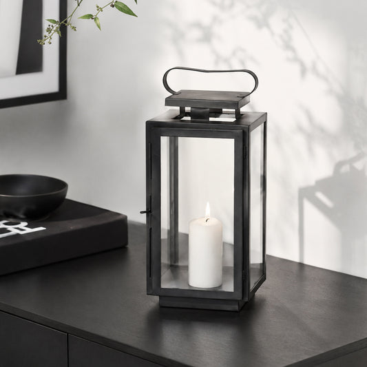 Nebula Tower Metal Lantern - Medium