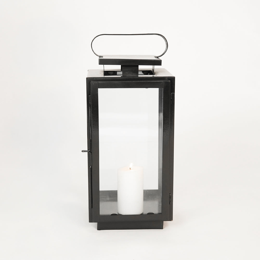 Nebula Tower Metal Lantern - Medium