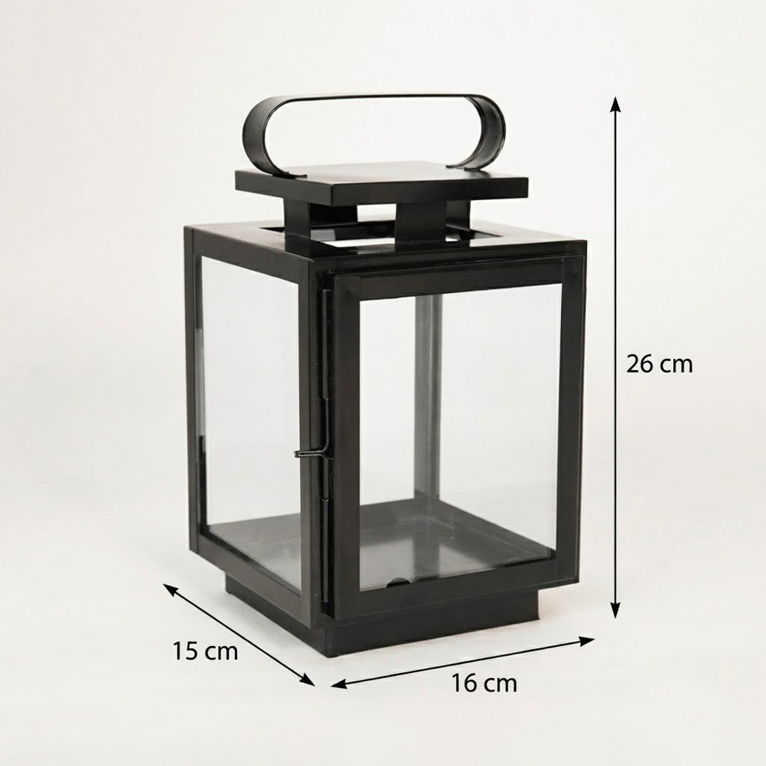 Nebula Tower Metal Lantern - Small