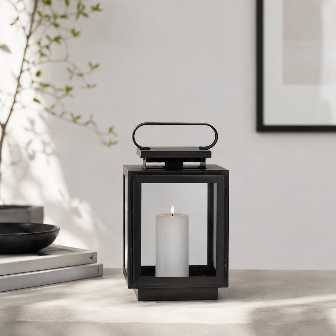 Nebula Tower Metal Lantern - Small