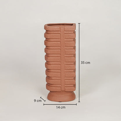 neocong ceramic vase brown dimensions