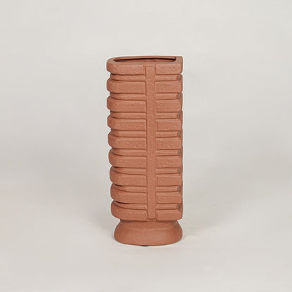 neocong ceramic vase brown white background