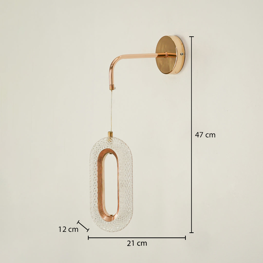 Nordic Oval Wall Light