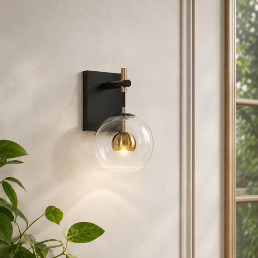 Nucleus LED Wall Sconce - Black
