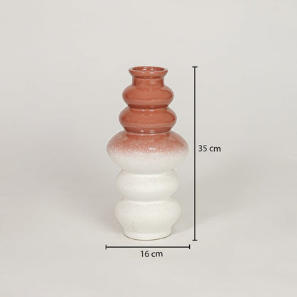 orbit bubble ceramic vase large dimensions