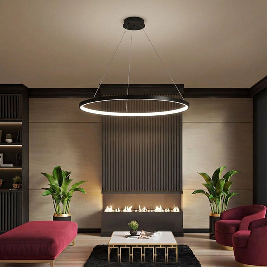 Orbit LED Ring Chandelier