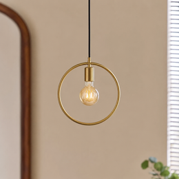 Orbit Thin Frame Circular Pendant Light