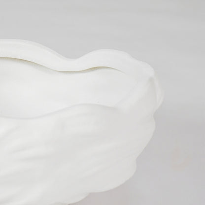 Organic Sculptural Wave-Edge Ceramic Bowl